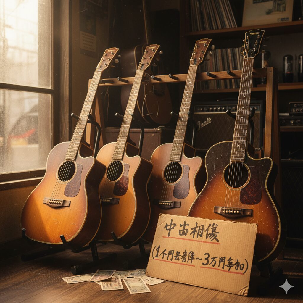 中古相場から見えるヤマハFG-251の最終評価